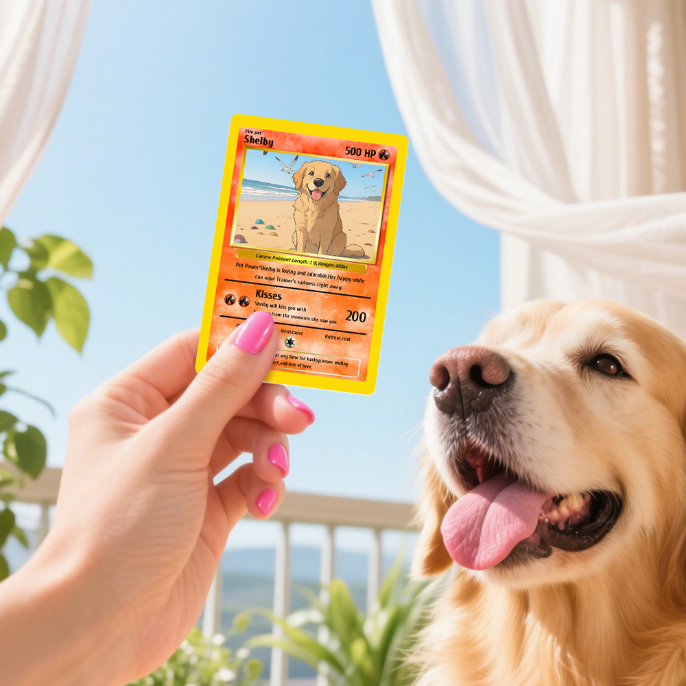 Custom Anime Card Personalized Anniversary Love Gift for Valentine's Day or Birthday - PhotoMoonLamp