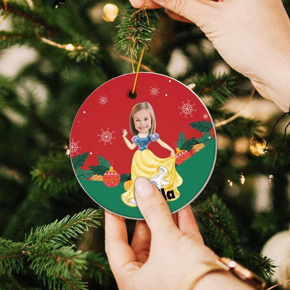 Picture Christmas Ornaments Custom Christmas Ornament Spiderman Style Christmas Gifts for Boys - Giftlab