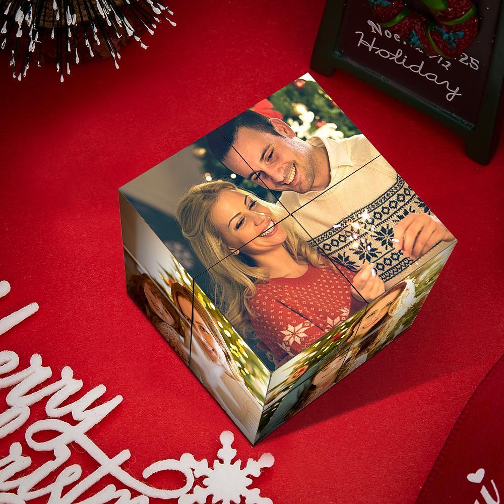 Custom Magic Folding Photo rubic's Cube For Christmas Gifts