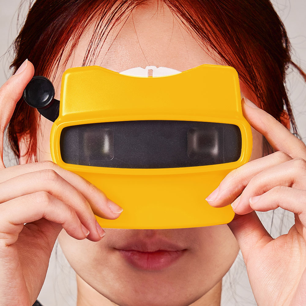 Custom 3D Viewfinder and Reel – Personalized Christmas Gift with your own photos Text and Photo Viewer Multiple Films Available - PhotoMoonLamp
