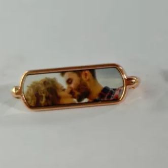 Custom Watch Band Charm Personalized Smart Watch Photo Charm - PhotoMoonLamp