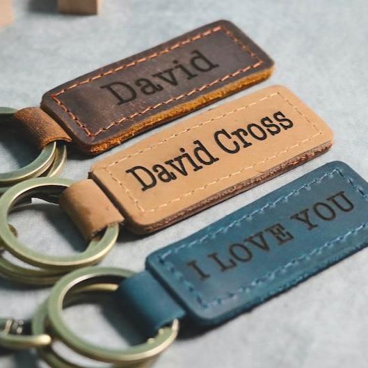 Personalized Dad Keychain, New Dad Gift, Engraved Dad Keychain, Fathers Day Keychain, First Fathers Day, GIFT for Dad, Fathers
