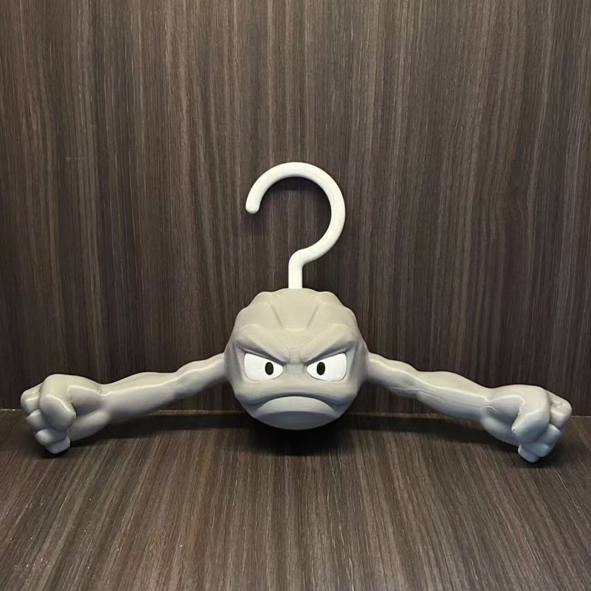 Funny Rock Monster Hanger, Creative 3D Printed Clothes Hanger, Unique Wall Hook Organizer, Geek Room Decor, Novelty Coat Rack Gift