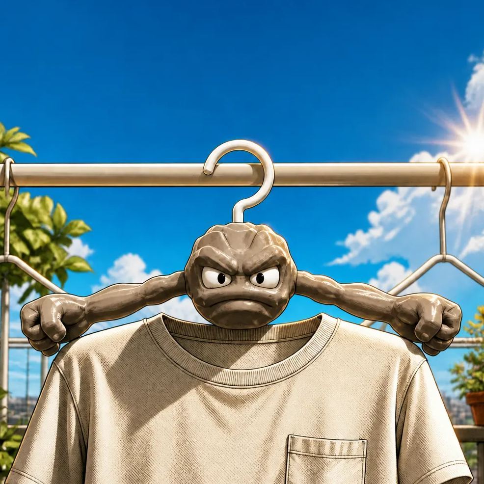 Funny Rock Monster Hanger, Creative 3D Printed Clothes Hanger, Unique Wall Hook Organizer, Geek Room Decor, Novelty Coat Rack Gift