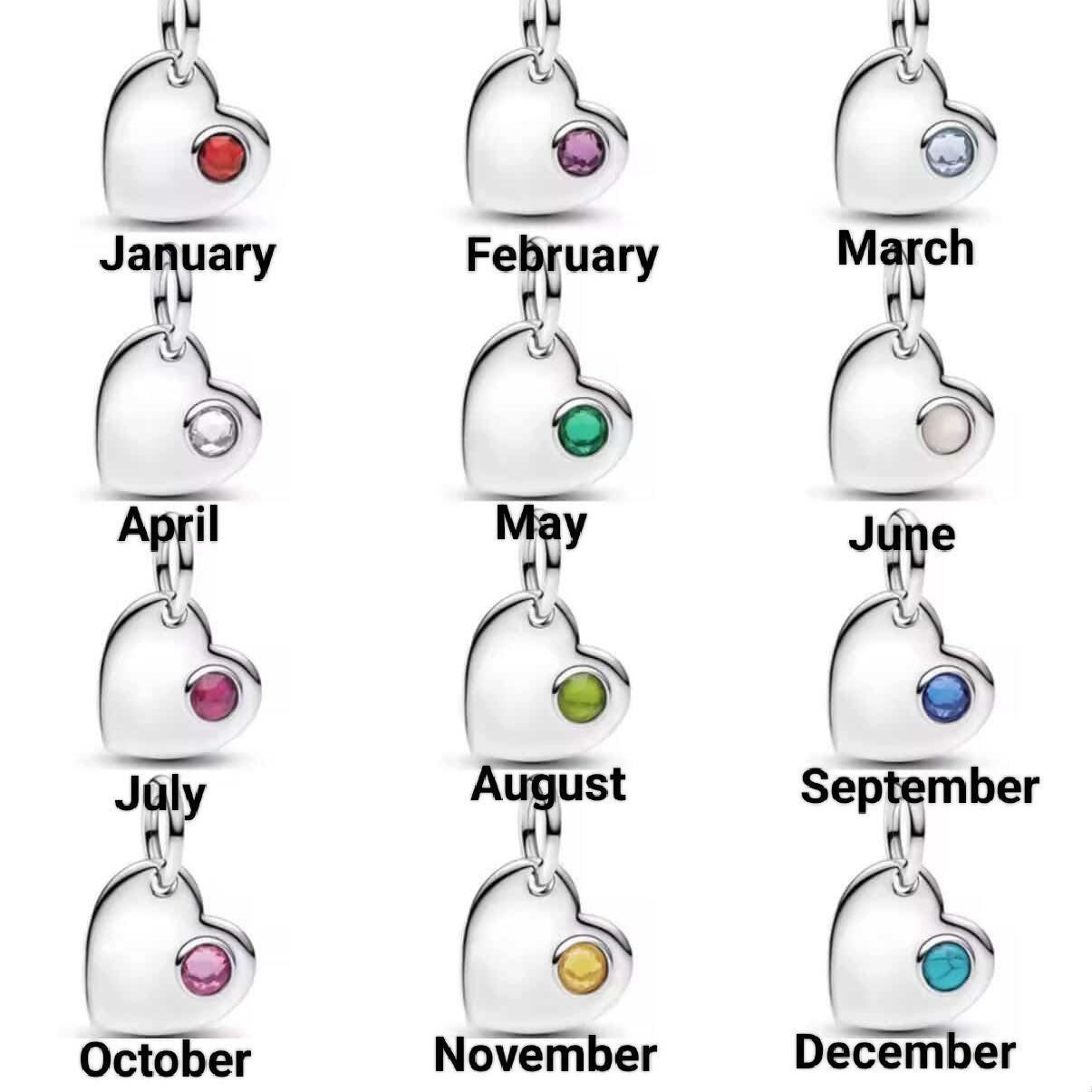 Birthstone Bracelet For Women, Birthstone Sterling Silver Bangle Bracelets, Birthday Jewellery Gift For Her