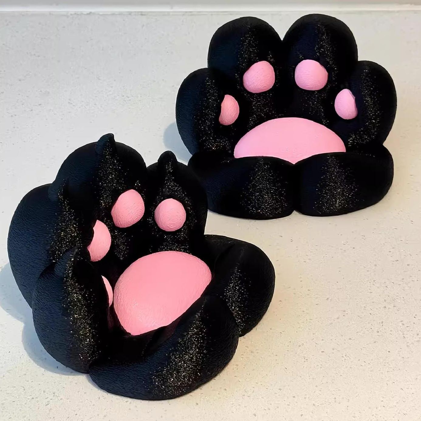 Cat Paw Phone Stand, Cute Desktop Phone Holder, Creative Animal Design Mobile Stand, Decorative Desk Accessory for Home Ornament
