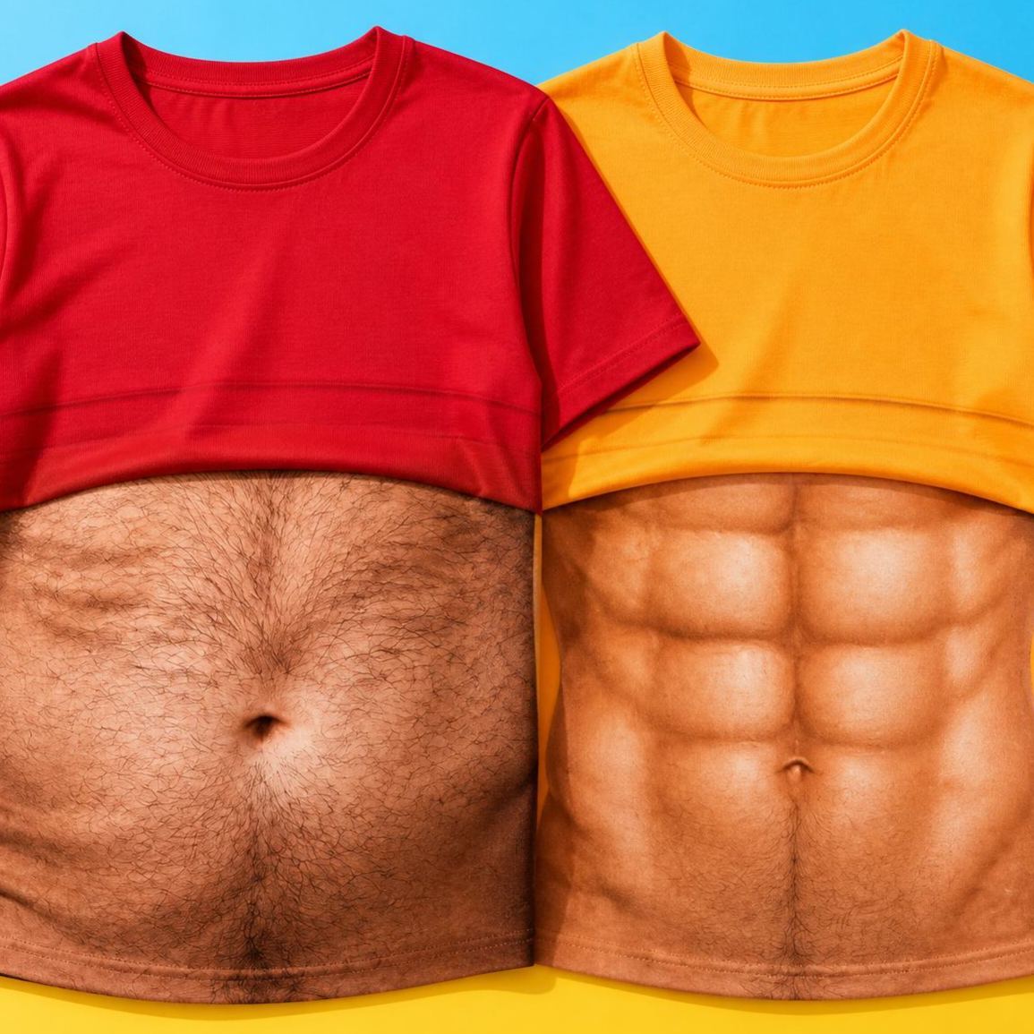 Dad Bod Shirt, Custom Faux Chest Hair Shirt, Personalized Aloha And Chill Shirts, Novelty Tropical Beach Fake Muscle Shirt, Novelty Dad Tee - PhotoMoonLamp