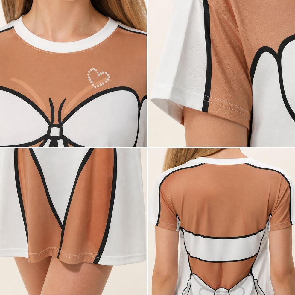 Bride Bikini Body T-Shirt Dress  Funny Bridal Cover-Up, White Bachelorette Party Tee Dress, Wedding Beach Outfit for Bride - PhotoMoonLamp