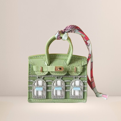 Luxe Bag Charm Mini Bag - shaped Airpods Case Headphones Protective Case Gift for Her