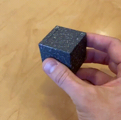 Kinetic Ring Box Magic Cube Deformation Jewelry Box Proposal Creative Surprise Ring Box For Girlfriend