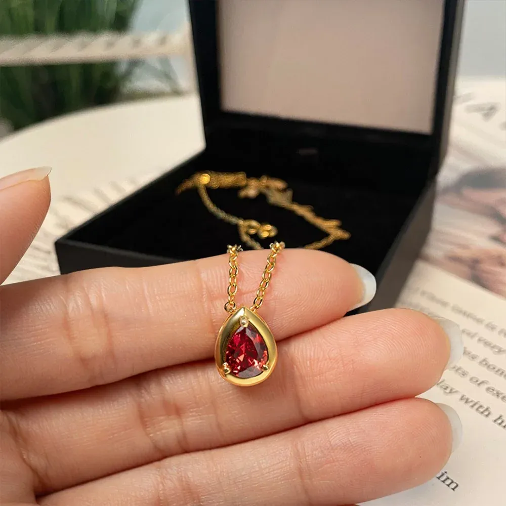 Personalized Birth Flower & Birthstone Necklace with Name, Women's Jewelry, Mother's Day Gift, Gift for Mom
