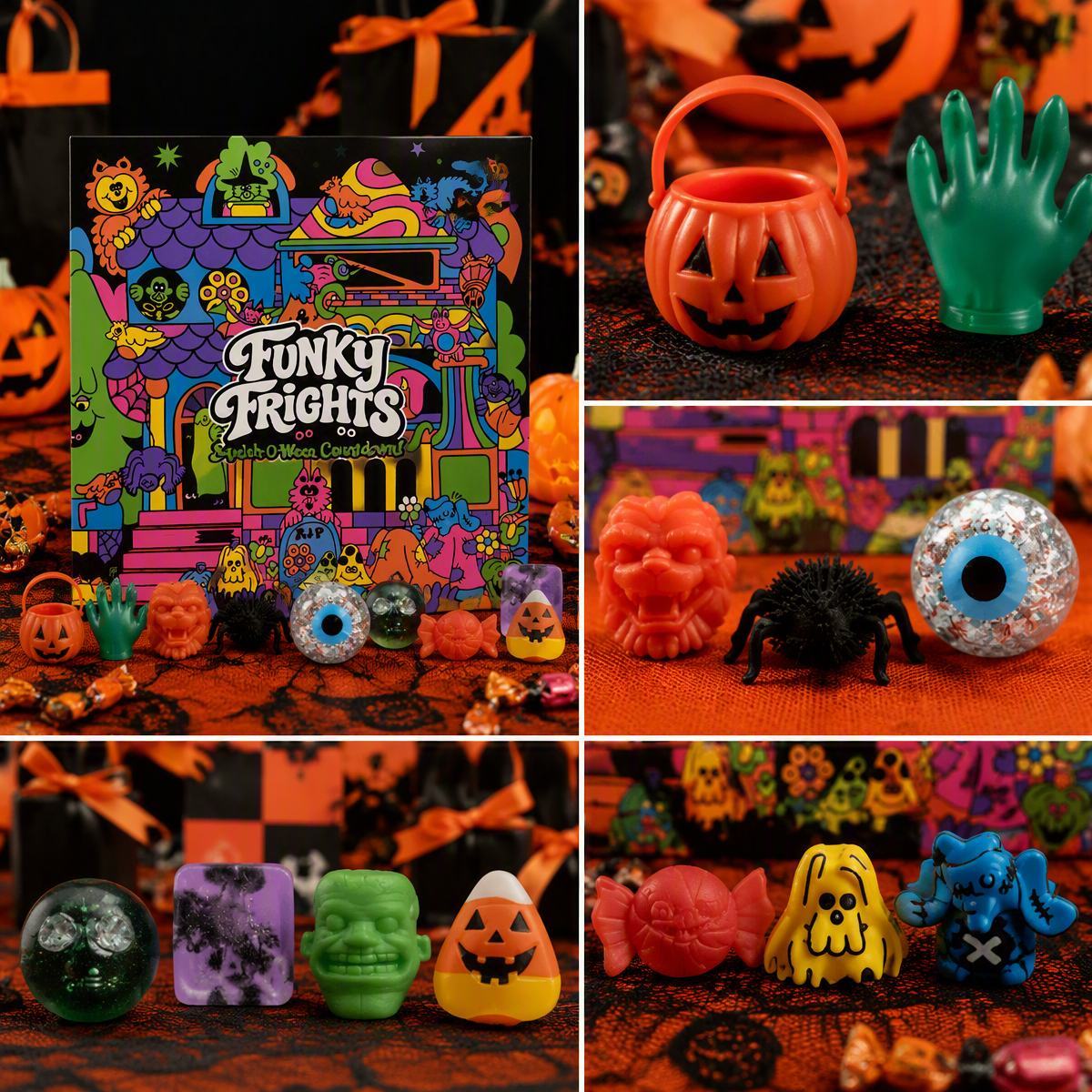 Halloween Mystery Box Squishy Toy – 13-Day Countdown Blind Box Game