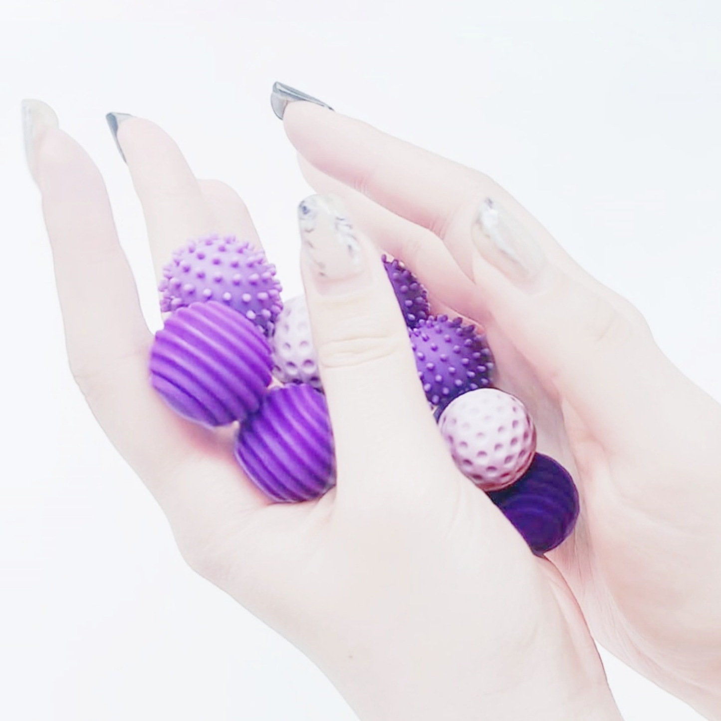 Ahdh Toys Silent Silicone Decompression Artifact Magnetic Ball Toys