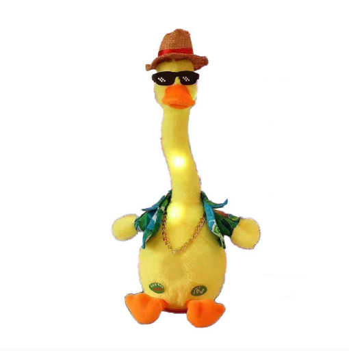 Dancing Talking Giraffe Toys - Electronic Rattle Toys for Kids - Repeat and Mimicking Musical Playtime Entertainment Plush