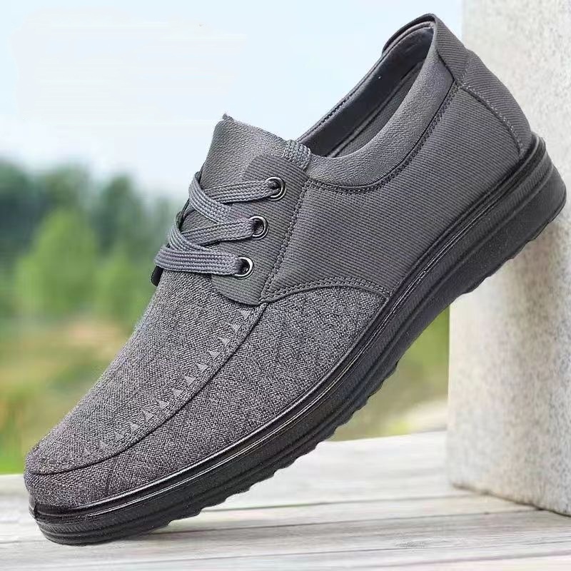 Men's Casual Lightweight Comfy Breathable Flat Slip On Loafers-MENSZONES