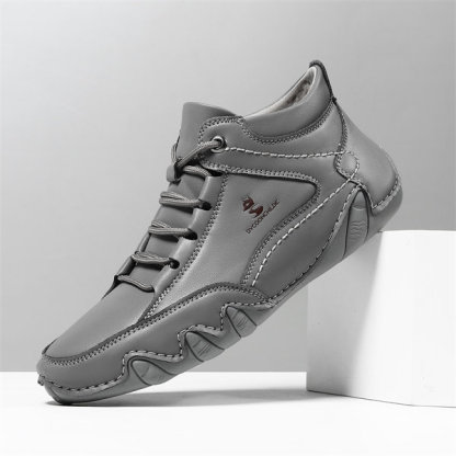 Men's Genuine Leather Non-slip Waterproof Casual Fashion Chucka Boots