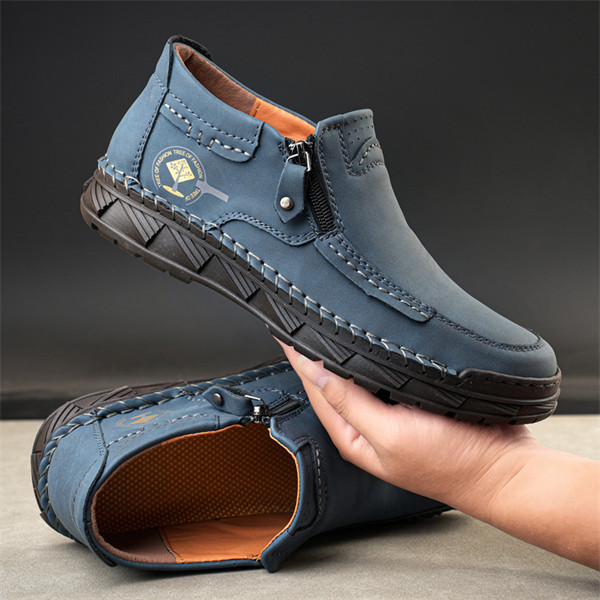 Premium Leather Men's Loafer | Handmade Slip-On Dress Shoes for Men | Genuine leather casual shoes suitable for outdoor leisure travel