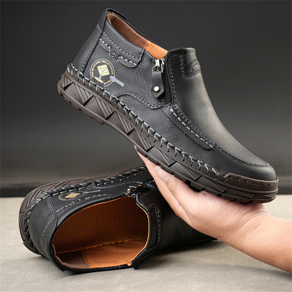 Premium Leather Men's Loafer | Handmade Slip-On Dress Shoes for Men | Genuine leather casual shoes suitable for outdoor leisure travel