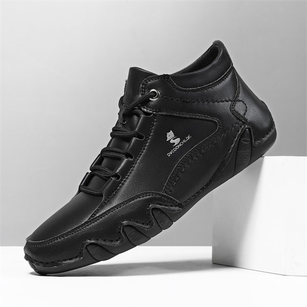 Men's Genuine Leather Non-slip Waterproof Casual Fashion Chucka Boots