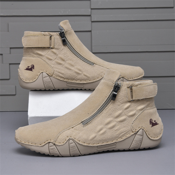 Men's suede soft-soled non-slip casual Martin boots