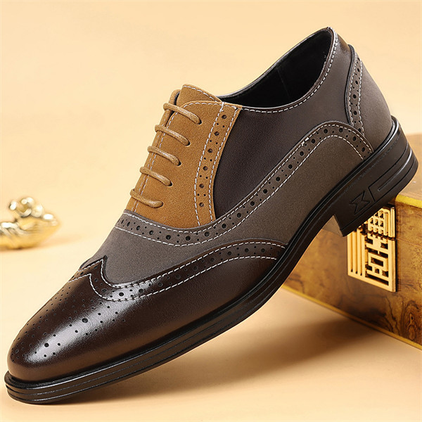 Men’s Genuine Leather Loafers | Slip-On Business Casual Shoes