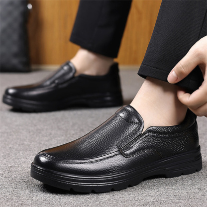 Premium Leather Men's Loafer | Handmade Slip-On Dress Shoes for Men | Genuine Leather Casual Shoes for Party Prom Wedding