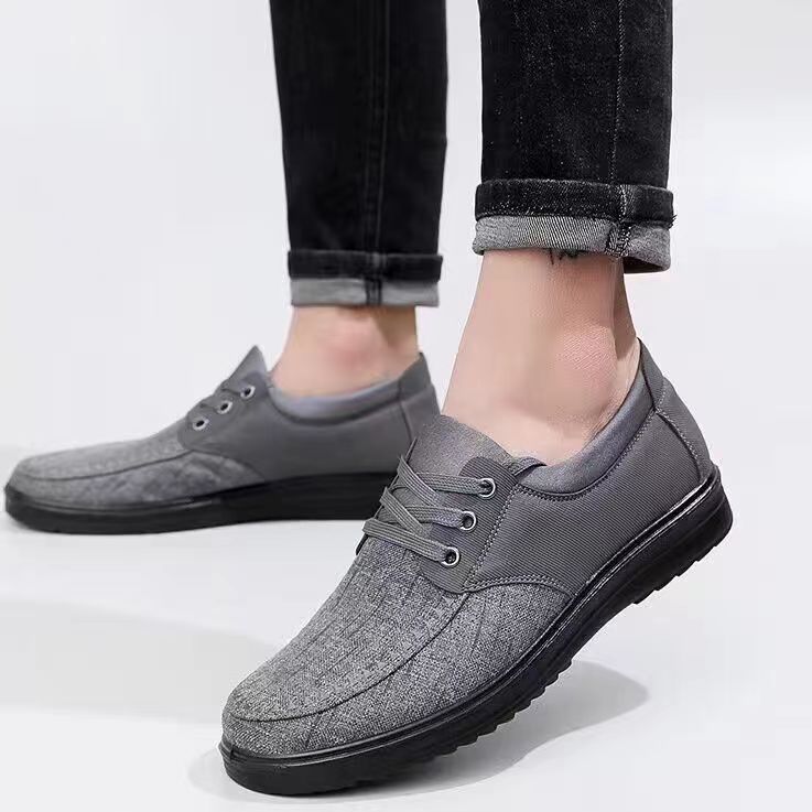 Men's Casual Lightweight Comfy Breathable Flat Slip On Loafers-MENSZONES