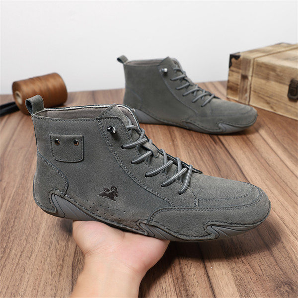 Men's genuine leather soft-soled non-slip outdoor casual shoes
