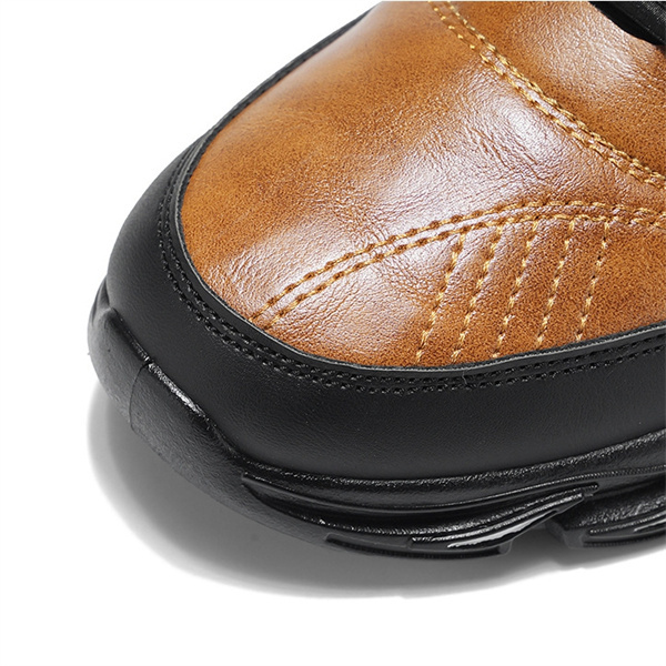 Men's genuine leather soft sole outdoor casual shoes