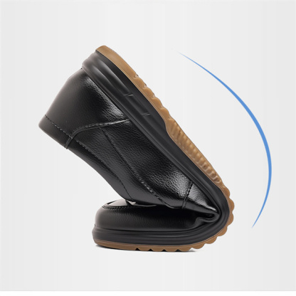 Men's Genuine Leather Loafers - Arch Support Ergonomic & Comfortable-MENSZONES