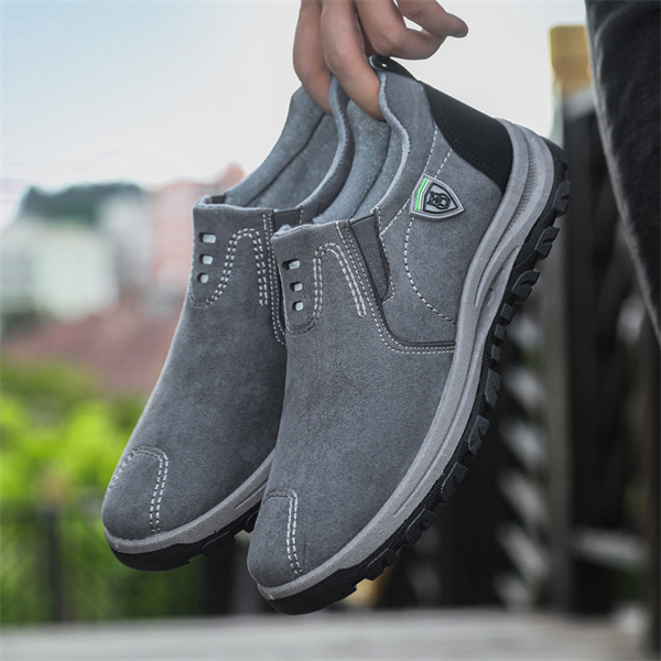 Men's leather comfortable outdoor casual shoes-MENSZONES