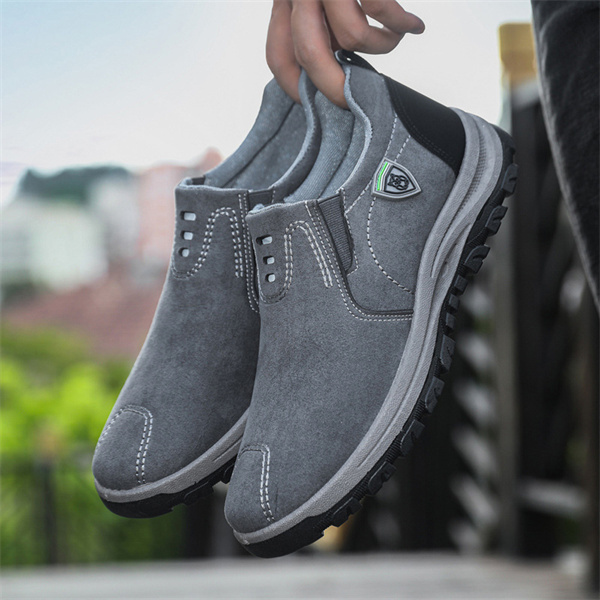 Men's leather comfortable outdoor casual shoes-MENSZONES