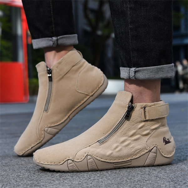 Men's suede soft-soled non-slip casual Martin boots