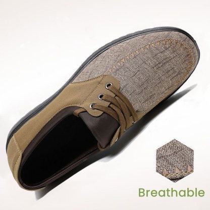 Men's Casual Lightweight Comfy Breathable Flat Slip On Loafers-MENSZONES