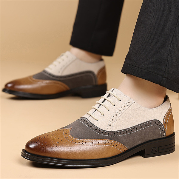 Men’s Genuine Leather Loafers | Slip-On Business Casual Shoes