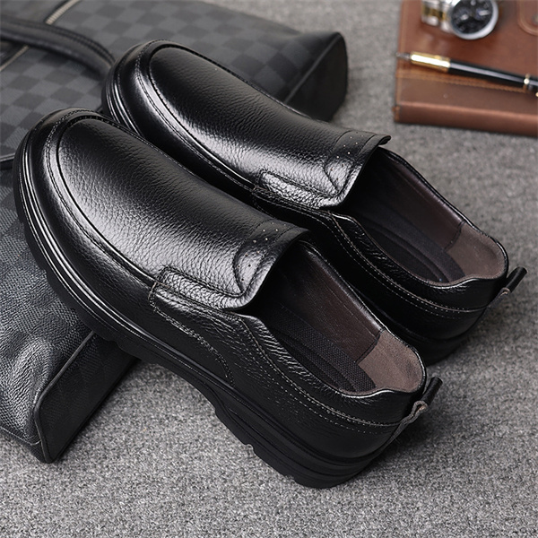 Premium Leather Men's Loafer | Handmade Slip-On Dress Shoes for Men | Genuine Leather Casual Shoes for Party Prom Wedding