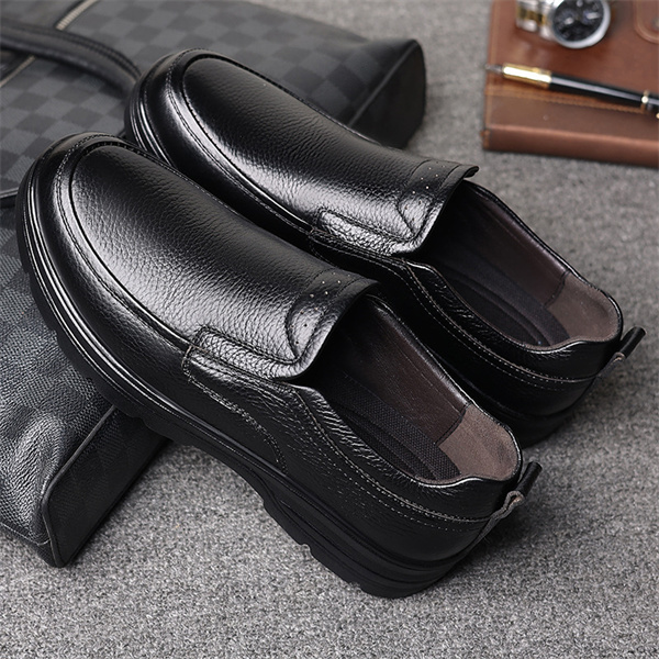 Premium Leather Men's Loafer | Handmade Slip-On Dress Shoes for Men | Genuine Leather Casual Shoes for Party Prom Wedding