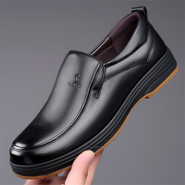 Men's Genuine Leather Loafers - Arch Support Ergonomic & Comfortable-MENSZONES