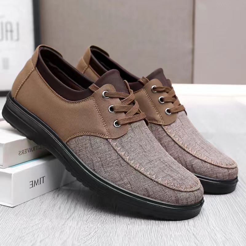 Men's Casual Lightweight Comfy Breathable Flat Slip On Loafers-MENSZONES