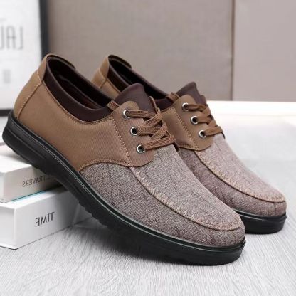 Men's Casual Lightweight Comfy Breathable Flat Slip On Loafers-MENSZONES