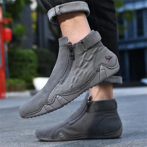 Men's suede soft-soled non-slip casual Martin boots