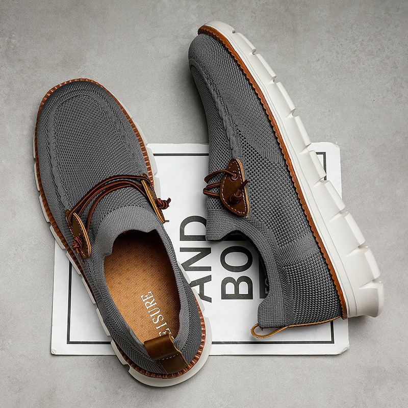 Men's soft sole casual shoes-MENSZONES