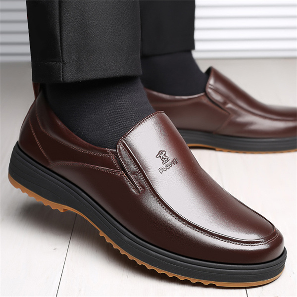 Men's Genuine Leather Loafers - Arch Support Ergonomic & Comfortable-MENSZONES
