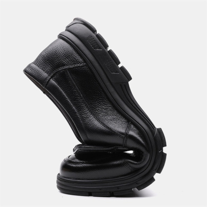 Men's Genuine Leather Fashion Casual Business Loafers-MENSZONES