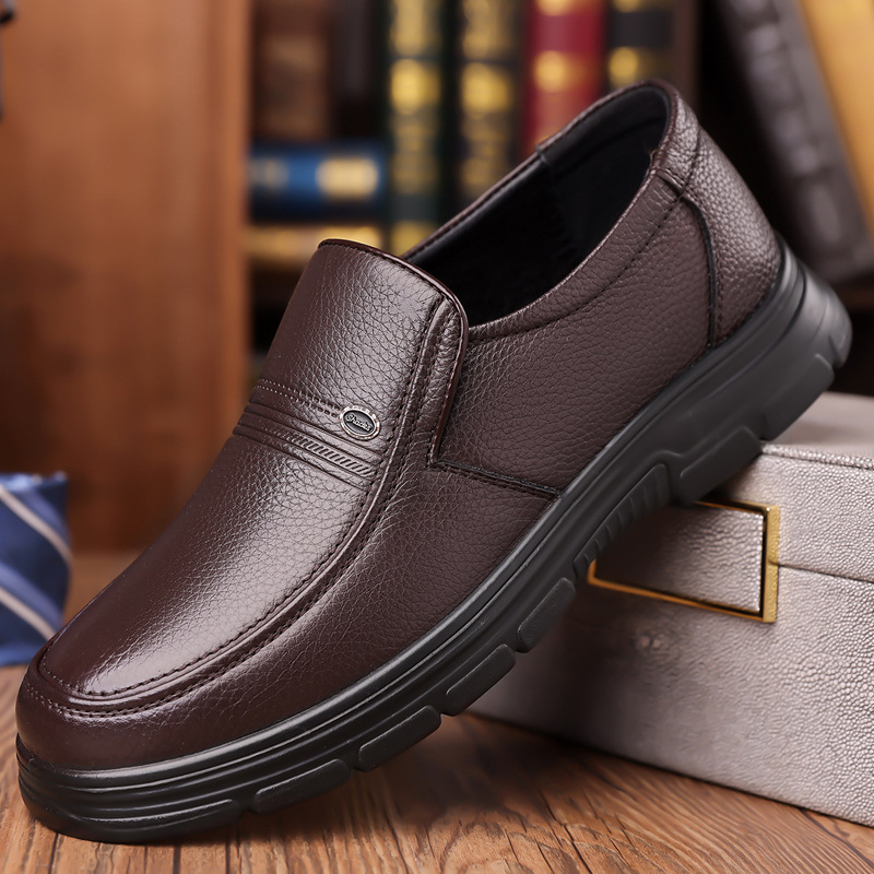 Premium Leather Men's Loafer | Handmade Slip-On Dress Shoes for Men | Genuine Leather Casual Shoes for Party Prom Wedding-MENSZONES