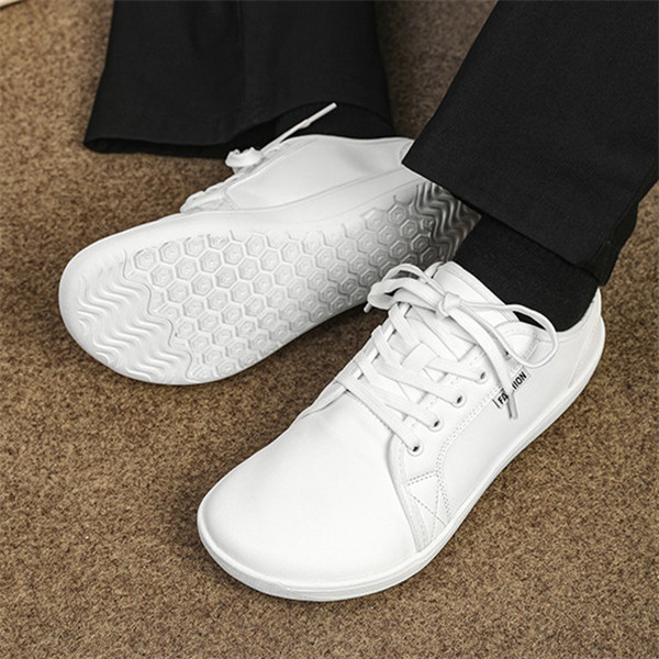 Men's genuine leather light soft sole casual shoes-MENSZONES