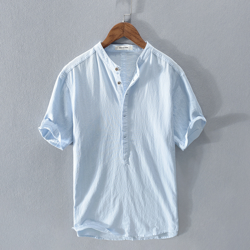 Men's Linen Casual Shirt