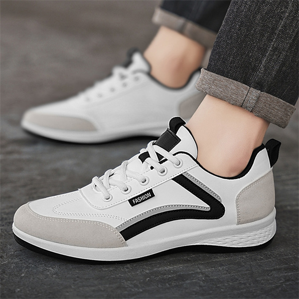 Men's genuine leather non-slip waterproof soft sole casual loafers