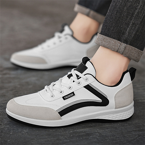 Men's genuine leather non-slip waterproof soft sole casual loafers