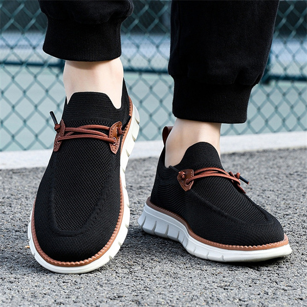 Men's lightweight breathable slip-on fashionable casual loafers